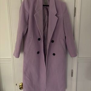 ASOS lilac coat